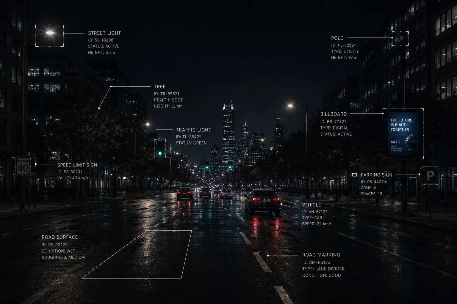 AKYS AI models and Automated Urban Intelligence